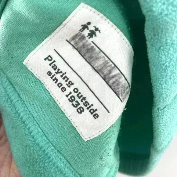 Columbia girls size medium mint green full zip jacket with pockets - Picture 6 of 7